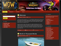WP Theme - World Of Warcraft Blog Theme