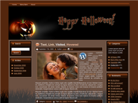 WP Theme - Halloween Pumpkin