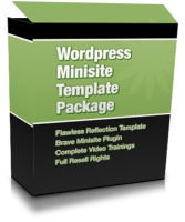 Wordpress Minisite Template Package 