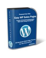 Easy Wordpress Sales Pages