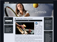 WP Theme - Tennis