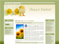 WP Theme - Easter Parade Chick