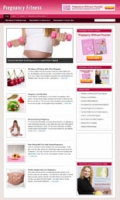 Pregnancy Fitness Niche Blog 