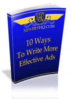 10 Ways To Write More effective Ads