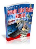 Cash In On Private Label Rights Material