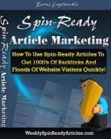 Spin-Ready Article marketing