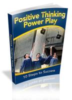 Positive Thinking Power Play