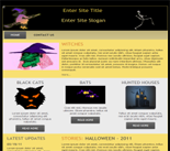 Halloween Website Templates ( 2 )