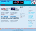 Labor Day Website Templates ( 3 ) 