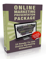 Online Marketing Presentation Package 