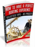 How To Have A Perfect Boating Experience 