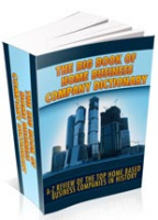 Big Book Of Home Business Company Directory 