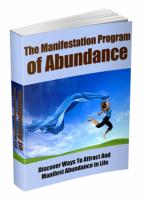 The Manifestation Program Of Abundance 