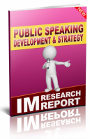 Public Speaking Development And ...