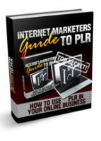Internet Marketers Guide To PLR 