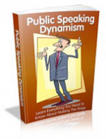 Public Speaking Dynamism 