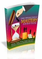 Time Management Mastery For Busy...