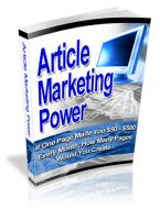 Article Marketing Power