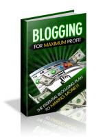 Bloggiing For Maximum Profit