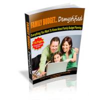 Family Budget Demystified