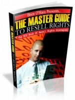 The Master Guide To Resell Right...