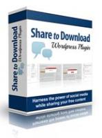 Share To Download WP Plugin 