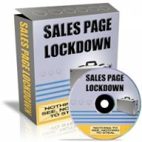 Sales Page Lock Down