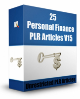 25 Personal Finance PLR Articles...