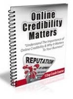 Online Credibility Matters 