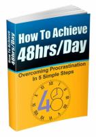 How To Achieve 48 Hours/Day