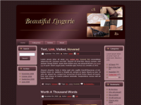 WP Theme - Lingerie 