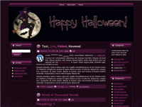 WP Theme - Halloween Witch