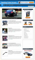 Speeding Ticket Secrets Niche Blog 