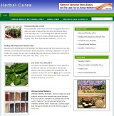 Herbal Cures Niche Blog 