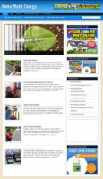 Home Energy Niche WordPress Blog 