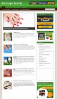 Nail Fungus Niche WordPress Blog 