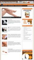 Plantar Fasciitis Niche WordPress Blog 