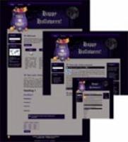 Halloween Site Template 3 