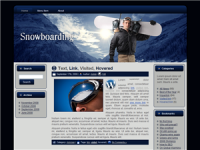 Snow Boarding WP Theme 4532