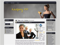 Keeping Fit Theme Wordpress Blog...