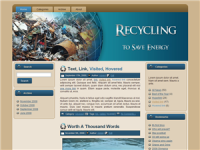 WP Theme - Recycling Theme