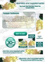 Templates - Vitamin Supplements 