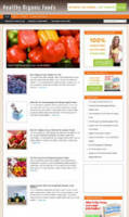 Organic Foods Niche Blog 