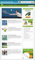 Tennis Playing Niche WordPress B...