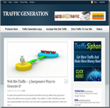 Traffic Generation Niche Blog 