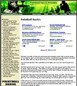 Paint Ball Website