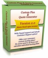 Custom Plan _Quote generator