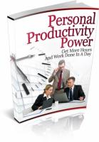 Personal Productivity Power 