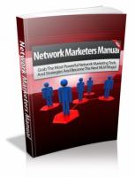 Network Marketers Manual 