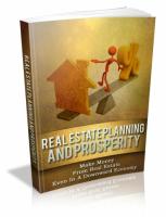 Real Estate Planning And Prosper...